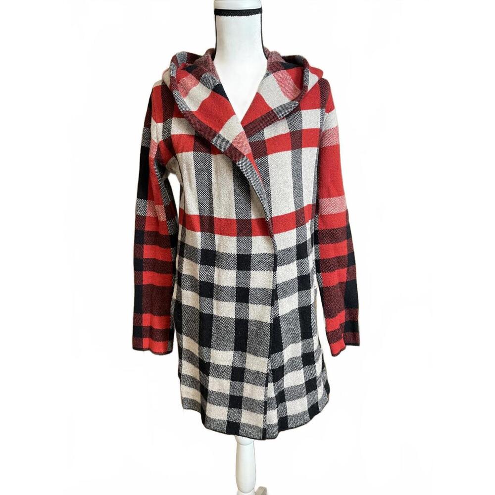 Anthropologie Field & Flower Cressida hooded sweater coat XS